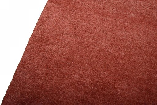 Backside of handmade New Persian Gabbeh rug showing knot structure and weave density