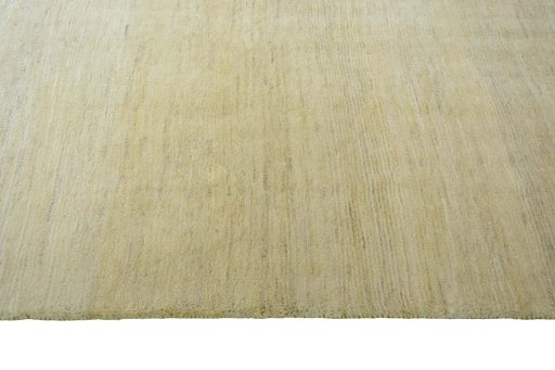 Close-up detail of New Persian Gabbeh rug from Iran / Persia showing Wool weave