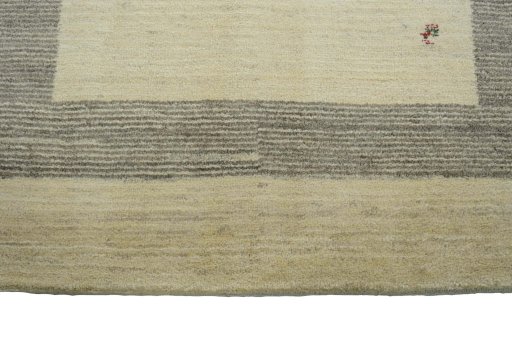 Central medallion detail of New Persian Gabbeh rug from Iran / Persia