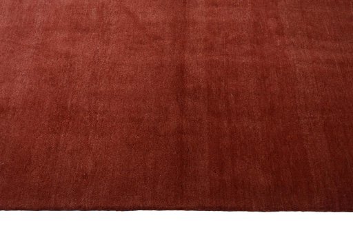 Close-up detail of New Persian Gabbeh rug from Iran / Persia showing Wool weave