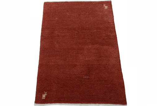 Surface texture of New Persian Gabbeh rug with natural Wool and intricate pattern