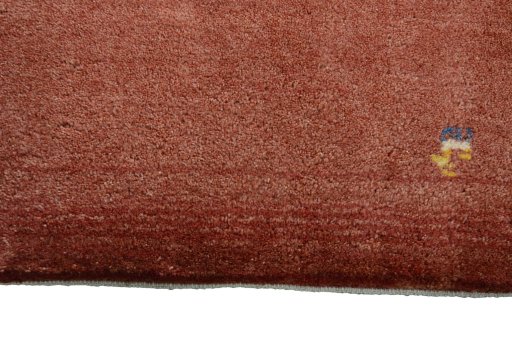 Central medallion detail of New Persian Gabbeh rug from Iran / Persia