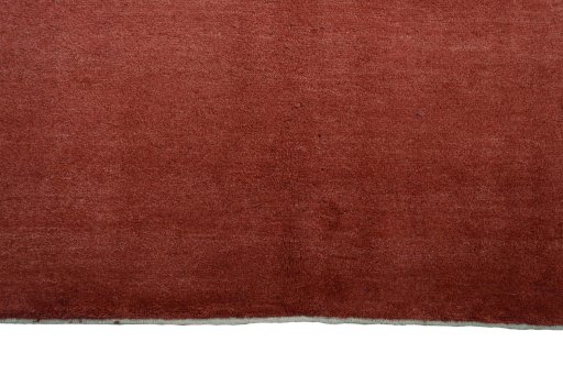 Central medallion detail of New Persian Gabbeh rug from Iran / Persia