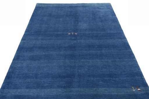 Surface texture of New Persian Gabbeh rug with natural Wool and intricate pattern