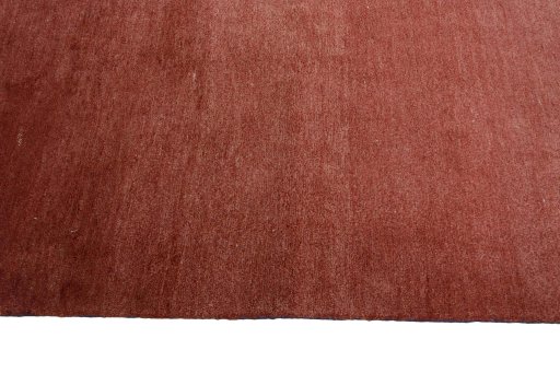 Close-up detail of New Persian Gabbeh rug from Iran / Persia showing Wool weave