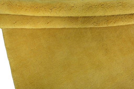 Full view of New Persian Gabbeh rug from Iran / Persia, 215 × 152 cm in Yellow tones