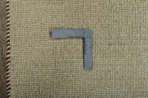 Close-up detail of New Persian Gabbeh rug from Iran / Persia showing Wool weave