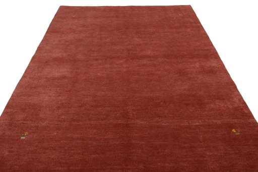 Surface texture of New Persian Gabbeh rug with natural Wool and intricate pattern