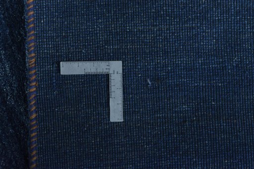 Close-up detail of New Persian Gabbeh rug from Iran / Persia showing Wool weave