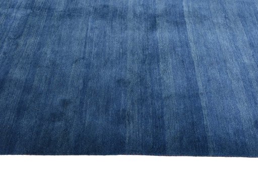Close-up detail of New Persian Gabbeh rug from Iran / Persia showing Wool weave