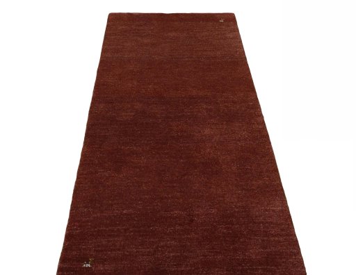 Surface texture of New Persian Gabbeh rug with natural Wool and intricate pattern