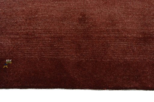 Central medallion detail of New Persian Gabbeh rug from Iran / Persia