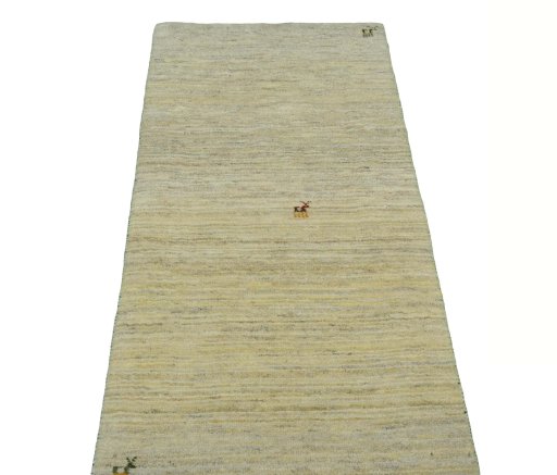 Surface texture of New Persian Gabbeh rug with natural Wool and intricate pattern