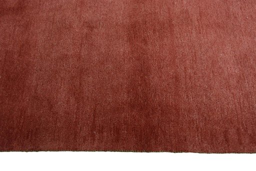Close-up detail of New Persian Gabbeh rug from Iran / Persia showing Wool weave