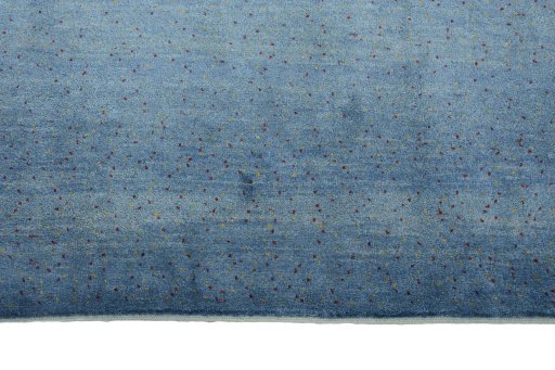 Central medallion detail of New Persian Gabbeh rug from Iran / Persia