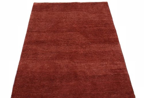 Surface texture of New Persian Gabbeh rug with natural Wool and intricate pattern