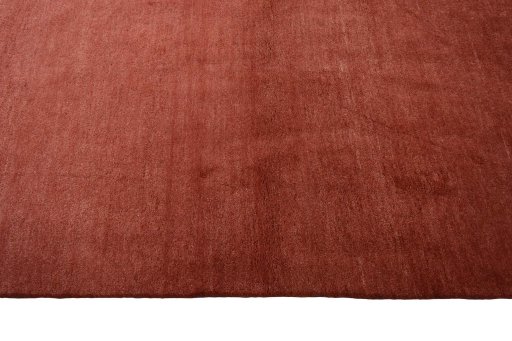 Close-up detail of New Persian Gabbeh rug from Iran / Persia showing Wool weave