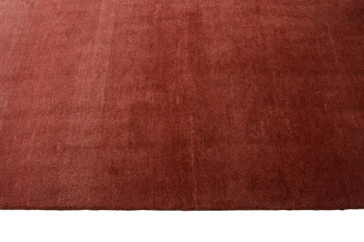 Close-up detail of New Persian Gabbeh rug from Iran / Persia showing Wool weave