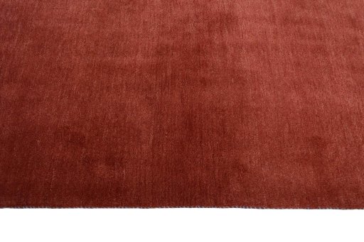 Close-up detail of New Persian Gabbeh rug from Iran / Persia showing Wool weave
