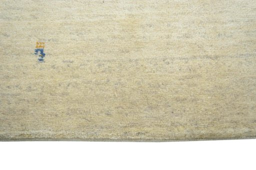 Central medallion detail of New Persian Gabbeh rug from Iran / Persia