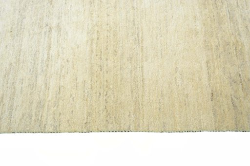 Close-up detail of New Persian Gabbeh rug from Iran / Persia showing Wool weave