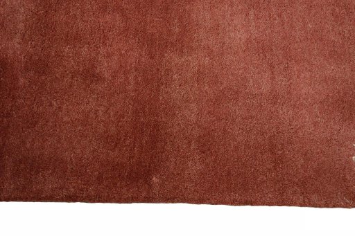 Close-up detail of New Persian Gabbeh rug from Iran / Persia showing Wool weave