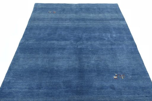 Surface texture of New Persian Gabbeh rug with natural Wool and intricate pattern