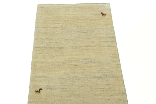 Surface texture of New Persian Gabbeh rug with natural Wool and intricate pattern