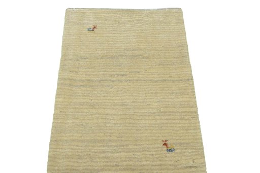 Surface texture of New Persian Gabbeh rug with natural Wool and intricate pattern
