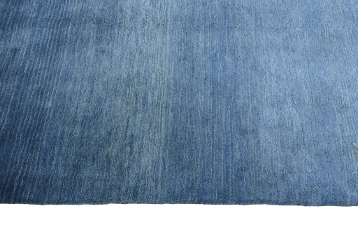 Close-up detail of New Persian Gabbeh rug from Iran / Persia showing Wool weave