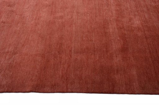 Close-up detail of New Persian Gabbeh rug from Iran / Persia showing Wool weave
