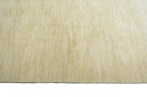 Close-up detail of New Persian Gabbeh rug from Iran / Persia showing Wool weave