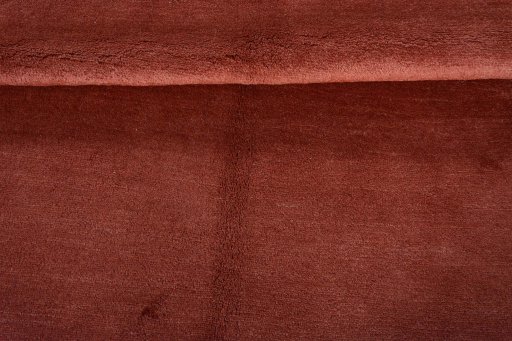 Full view of New Persian Gabbeh rug from Iran / Persia, 245 × 172 cm in Red tones