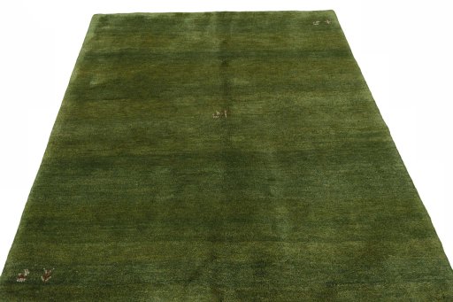 Surface texture of New Persian Gabbeh rug with natural Wool and intricate pattern