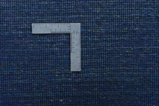 Close-up detail of New Persian Gabbeh rug from Iran / Persia showing Wool weave