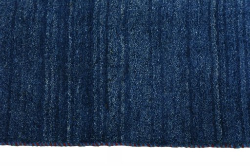 Close-up detail of New Persian Gabbeh rug from Iran / Persia showing Wool weave