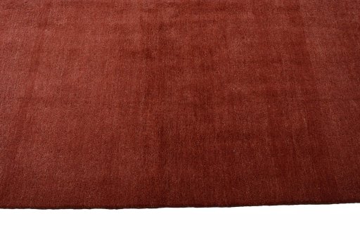 Close-up detail of New Persian Gabbeh rug from Iran / Persia showing Wool weave