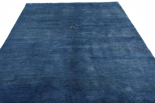 Surface texture of New Persian Gabbeh rug with natural Wool and intricate pattern