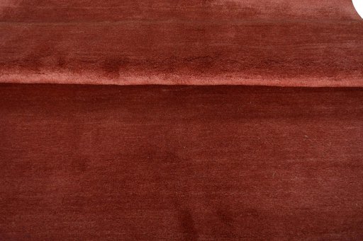 Full view of New Persian Gabbeh rug from Iran / Persia, 225 × 172 cm in Red tones