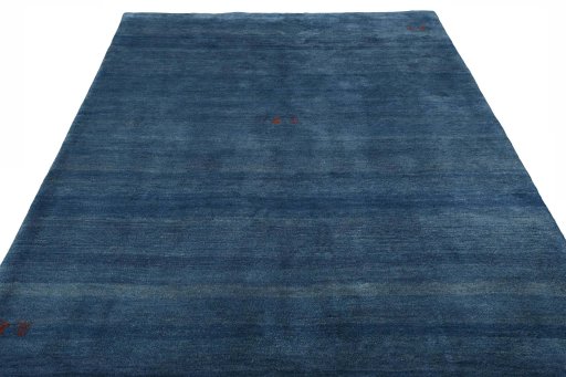 Surface texture of New Persian Gabbeh rug with natural Wool and intricate pattern