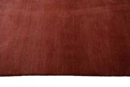 Close-up detail of New Persian Gabbeh rug from Iran / Persia showing Wool weave