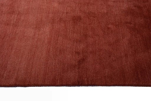 Close-up detail of New Persian Gabbeh rug from Iran / Persia showing Wool weave