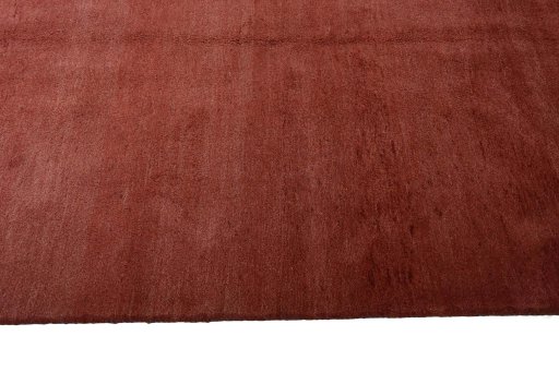 Close-up detail of New Persian Gabbeh rug from Iran / Persia showing Wool weave
