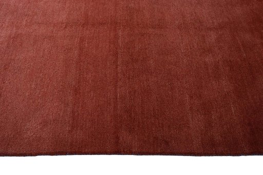 Close-up detail of New Persian Gabbeh rug from Iran / Persia showing Wool weave