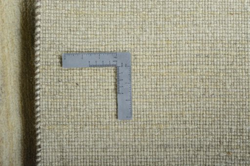 Close-up detail of New Persian Gabbeh rug from Iran / Persia showing Wool weave