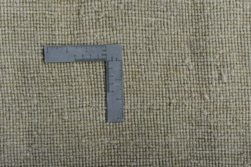 Close-up detail of New Persian Gabbeh rug from Iran / Persia showing Wool weave