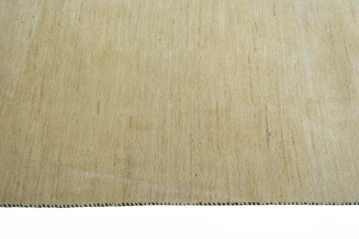 Close-up detail of New Persian Gabbeh rug from Iran / Persia showing Wool weave