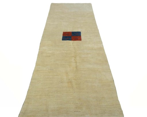 Surface texture of New Persian Gabbeh rug with natural Wool and intricate pattern