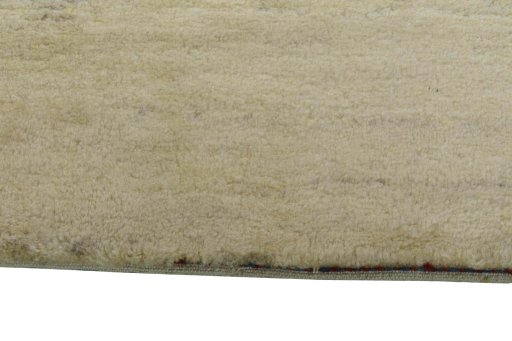 Central medallion detail of New Persian Gabbeh rug from Iran / Persia