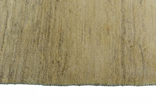 Close-up detail of New Persian Gabbeh rug from Iran / Persia showing Wool weave